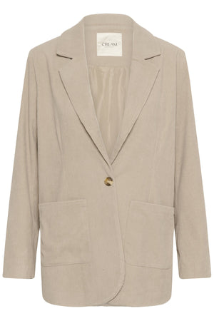 Cream Corduroy Blazer | Cobblestone & Sorrel Horse