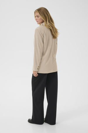 Cream Corduroy Blazer | Cobblestone & Sorrel Horse