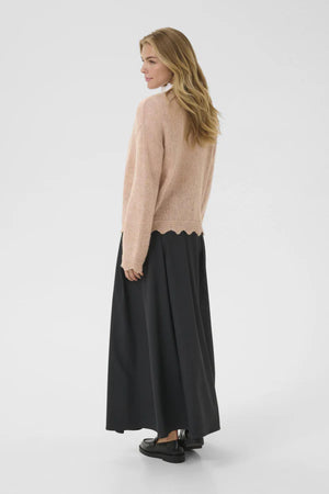 Cream Nisa Cardigan | Rose Dust