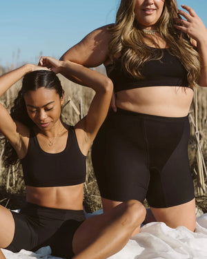 Huha Long Boxer | Black, Grey & Navy