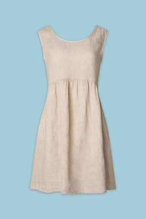 Astrid Beach Baby Dress | Sand