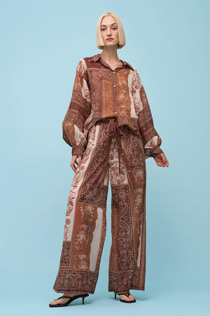 Astrid Gemma Blouse | Brown