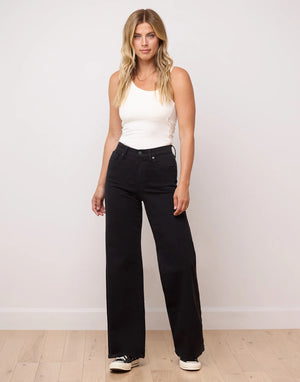 Yoga Jeans Lily Wide Leg | Black