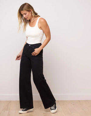 Yoga Jeans Lily Wide Leg | Black