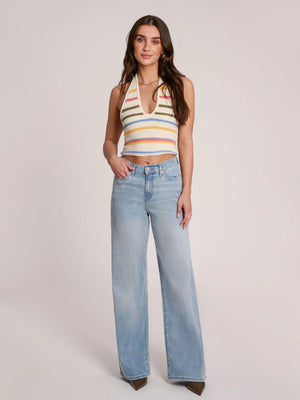 Yoga Jeans Lily Wide Leg Classic Rise | Begonia