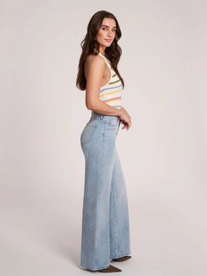 Yoga Jeans Lily Wide Leg Classic Rise | Begonia