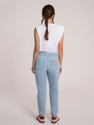 Yoga Jeans Malia Igh Rise Relaxed Jogger | Light Sky