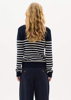 InWear Wallis V-Neck Pullover | Marine Blue