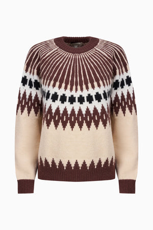 Astrid Knit Sweater | Brown