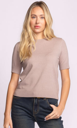 Pink Martini Remo Top | Beige
