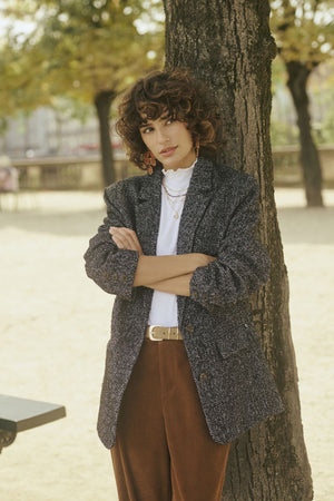 Cream Kanna Corduroy Pant | Cobblestone & Sorrel Horse