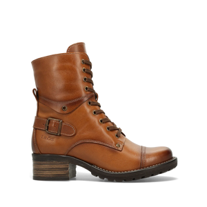 Taos Crave Leather Boots | Tan + Teal