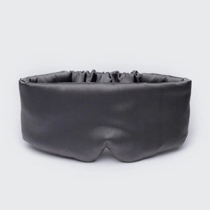 Kitsch Charcoal Satin Pillow Eye Mask