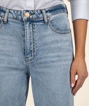 Kut Melissa High Rise Straight Leg | Steadfast