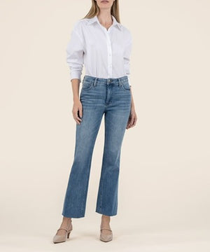 Kut Kelsey High Rise Ankle Flare | Brace