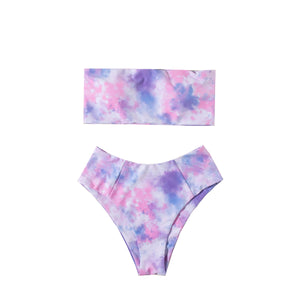 Shady Lady Malibu Two Piece Swimsuit | Tie Dye