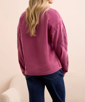 Tribal Crew Neck Top | Roseberry