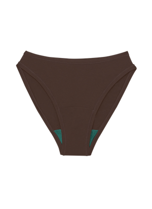 Huha High Rise Bikini | Brown