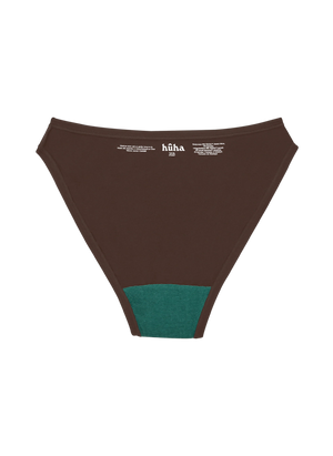 Huha High Rise Bikini | Brown