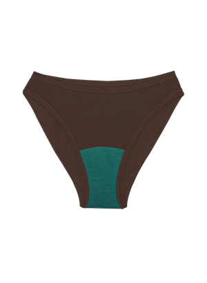 Huha High Rise Bikini | Brown