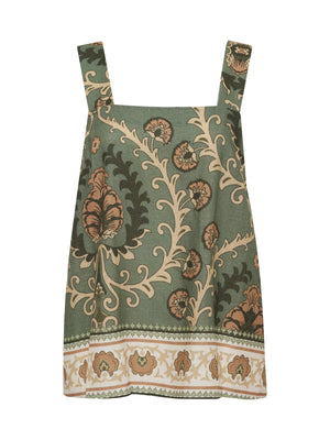 Sanctuary Button Back Cami | Sage