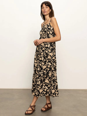 Sanctuary Tirered Picot Dress | Bandana Print