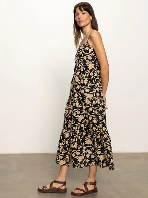 Sanctuary Tirered Picot Dress | Bandana Print