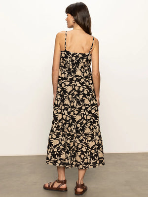 Sanctuary Tirered Picot Dress | Bandana Print