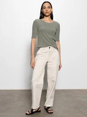 Sanctuary Half Sleeve Femme Crew T-Shirt | Spruce