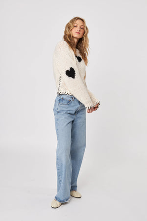 John & Jenn Declan Heart Sweater