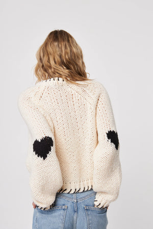 John & Jenn Declan Heart Sweater