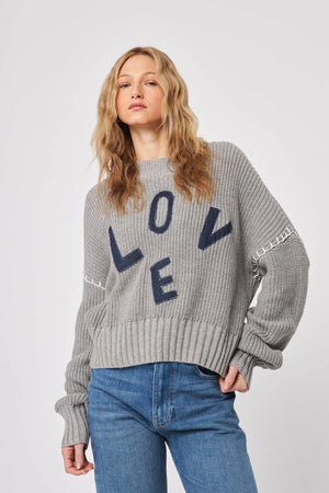 John & Jenn Ford Sweater | Graphite Love