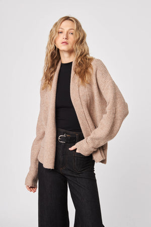 John & Jenn Noah Cardigan | Latte