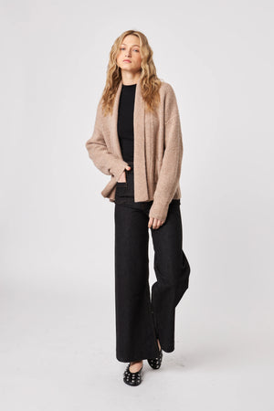 John & Jenn Noah Cardigan | Latte