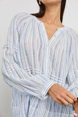 Rails Frances Blouse | Sonoma Stripe