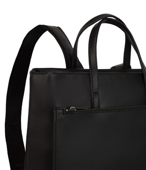 Matt & Nat Milan Backpack | Black + Mushroom