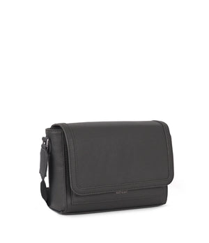 Matt & Nat Grain Shoulder Bag | Coal