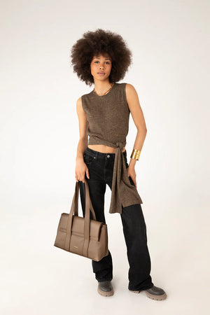 Matt & Nat Molly Grain Tote | Toffee