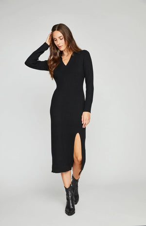 Gentle Fawn Meadow Dress | Black + Java