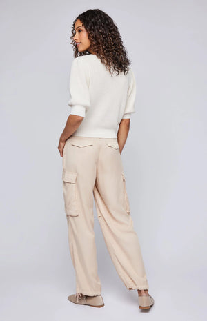 Gentle Fawn Avery Tencel Pant | Olive + Bone