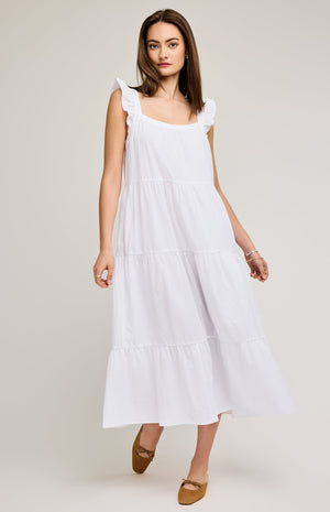 Gentle Fawn Calipso Dress | White