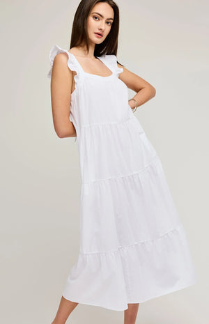 Gentle Fawn Calipso Dress | White