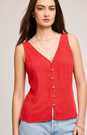 Gentle Fawn Jules Tank | Red