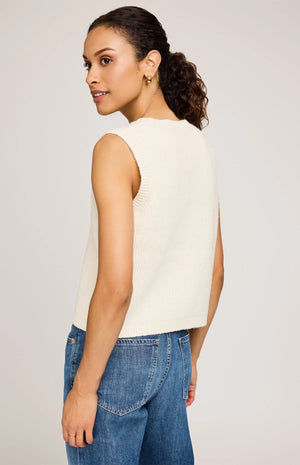 Gentle Fawn Winnie Knit Vest | Cream