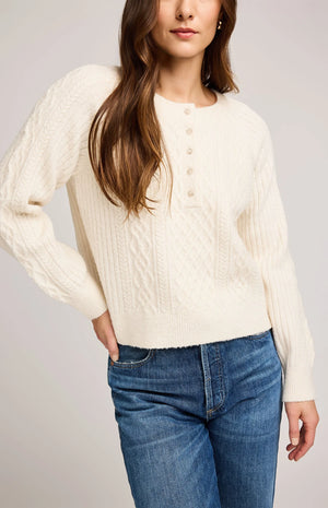 Gentle Fawn Aspen Pullover Sweater | Cream