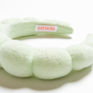 GRWM Puffy Hair Band | Bubblegum + Mint