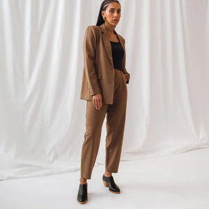 Poppy Barley The Low Down Heeled Mule | Black