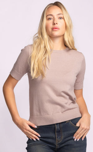 Pink Martini Remo Top | Beige