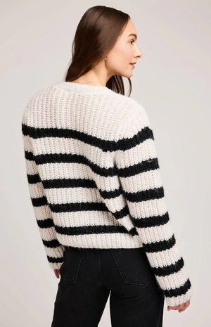 Gentle Fawn Melanie Cardigan | Black Stripe