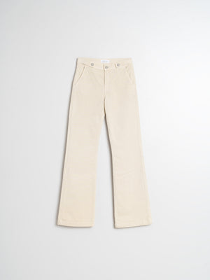 Indi & Cold Trousers | Acero + Crudo